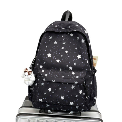 Sternenmuster lässiger Rucksack Brehn