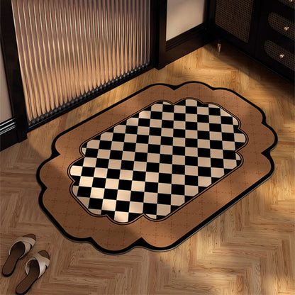 Heimdekorativer Teppich für Schlafzimmer Bodendekor