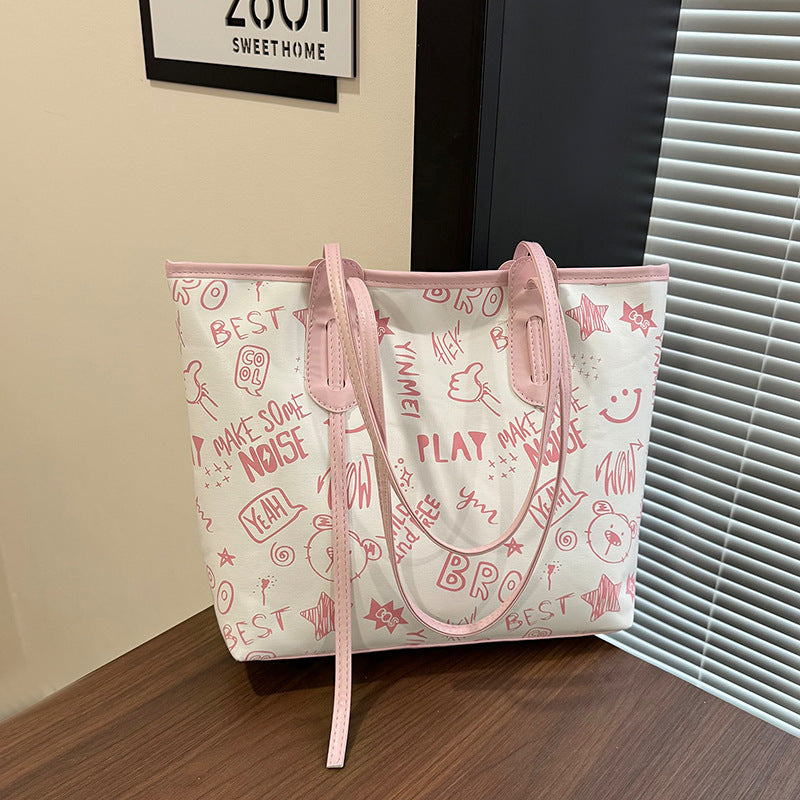 WoPlayful Graphic Tote Bag Brehn