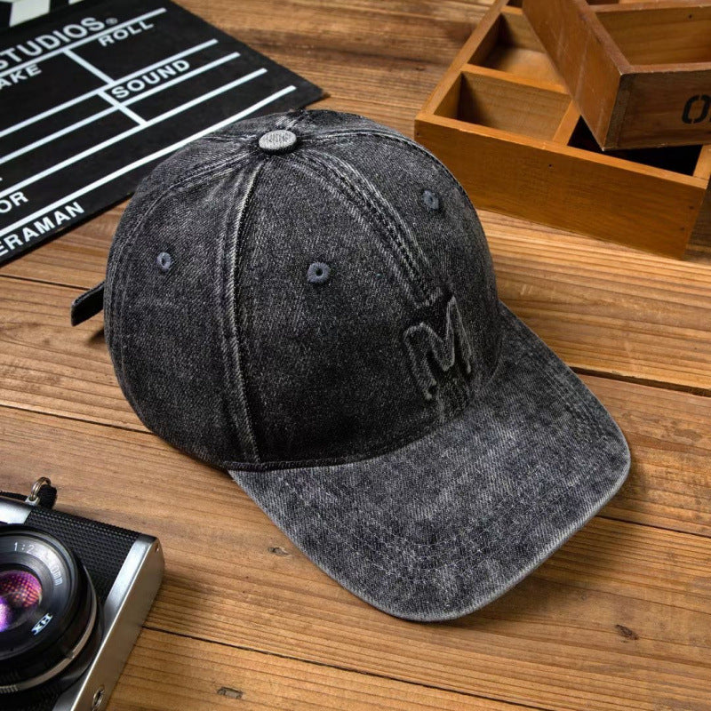 Herren beschädigte Jeans Baseballkappe Brehn