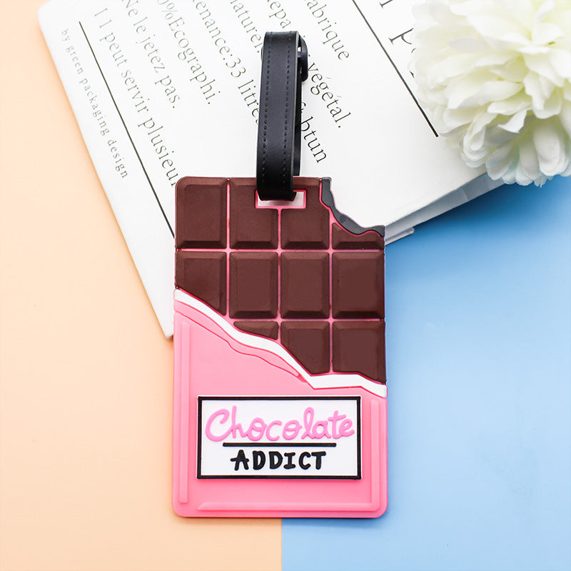 Unisex Gepäckanhänger im Schokoladen-Design Brehn