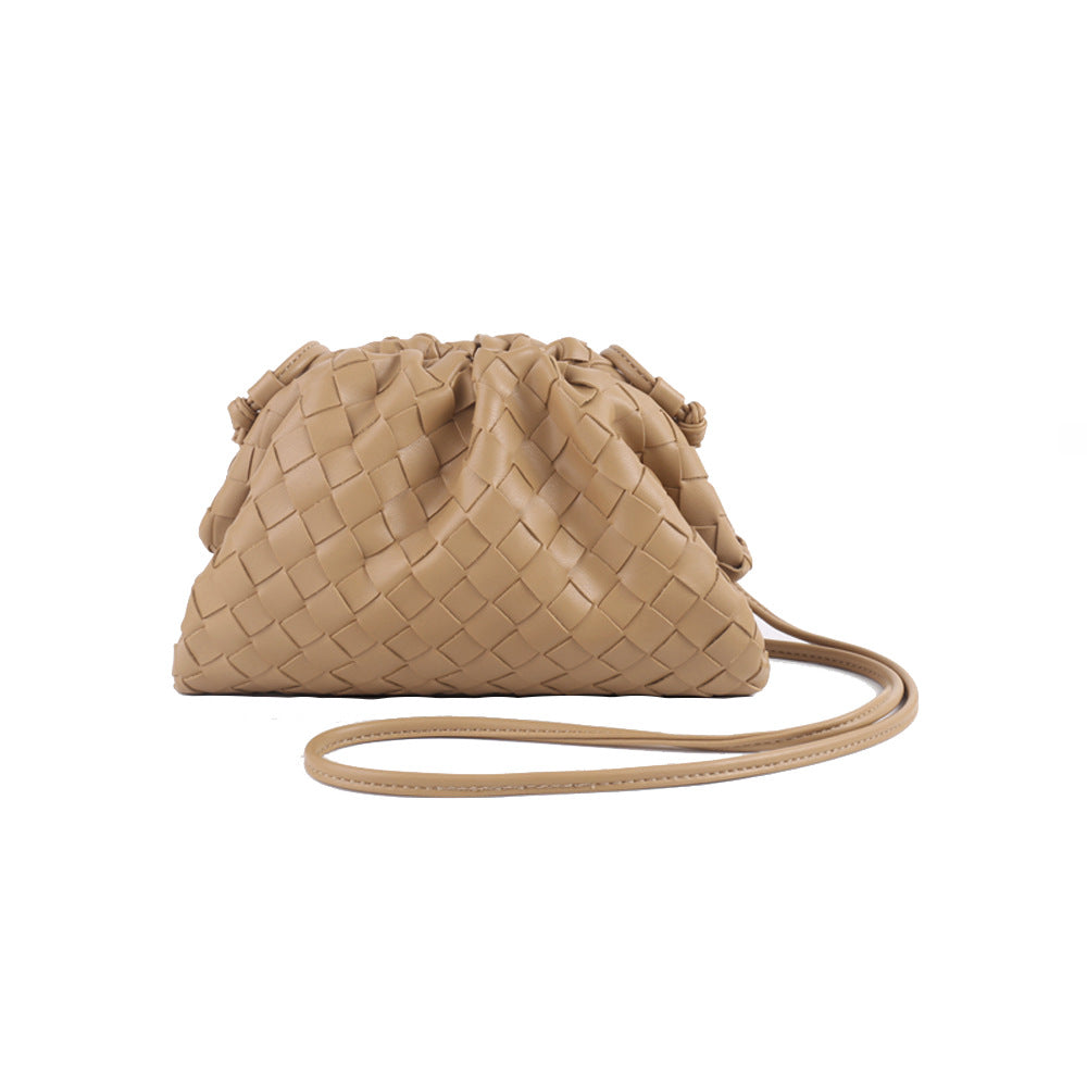Texturierte Gewebte Handheld Clutch Brehn