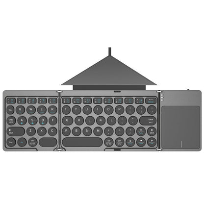 Ultra-dünnes Bluetooth-Faltkeyboard mit Touchpad Brehn