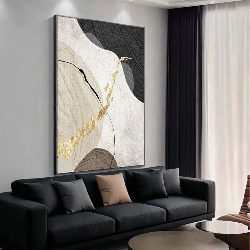 Abstrakte Geometrische Wandkunst Leinwand