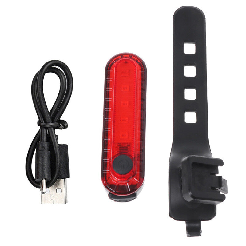 USB wiederaufladbares Fahrradrücklicht Brehn