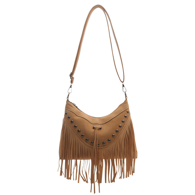 Bohemian Fransen Schultertasche