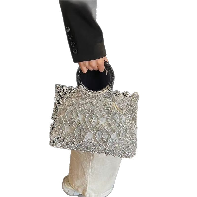 Handgefertigte Kunstkopf-Tasche Brehn