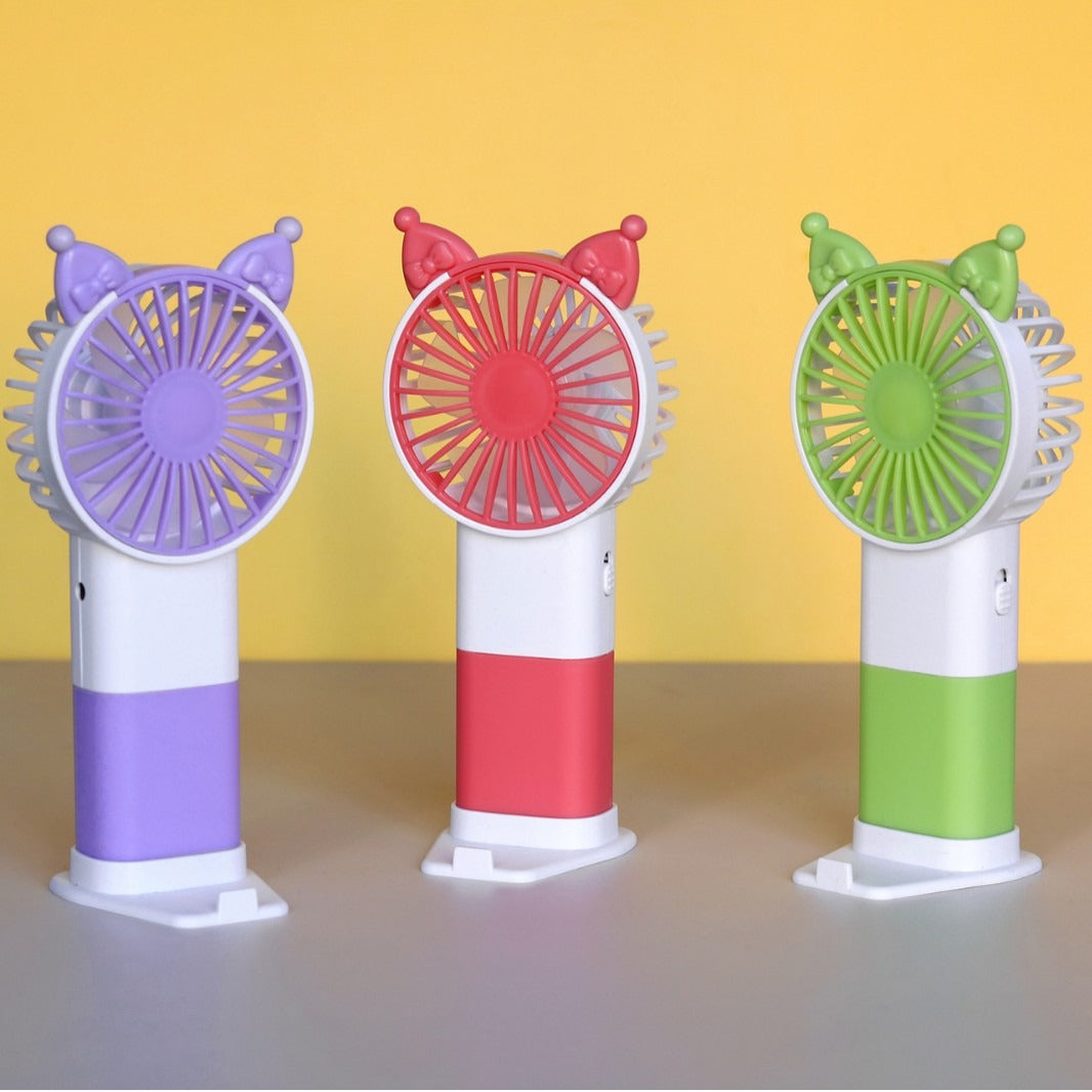Unisex Tragbarer Mini Handventilator mit verspieltem Design Brehn