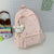 Elegante mit Schleife bestickte Rucksack Brehn