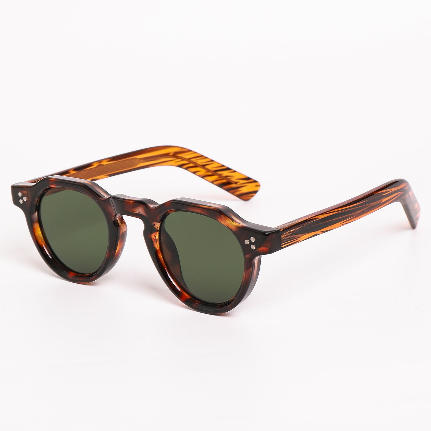 Damen Sonnenbrille im einzigartigen Sechseckdesign mit polarisierten Gläsern Brehn