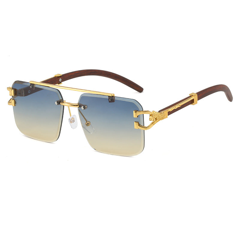 Damen exklusive Designer-Sonnenbrille mit luxuriösen Akzenten Brehn
