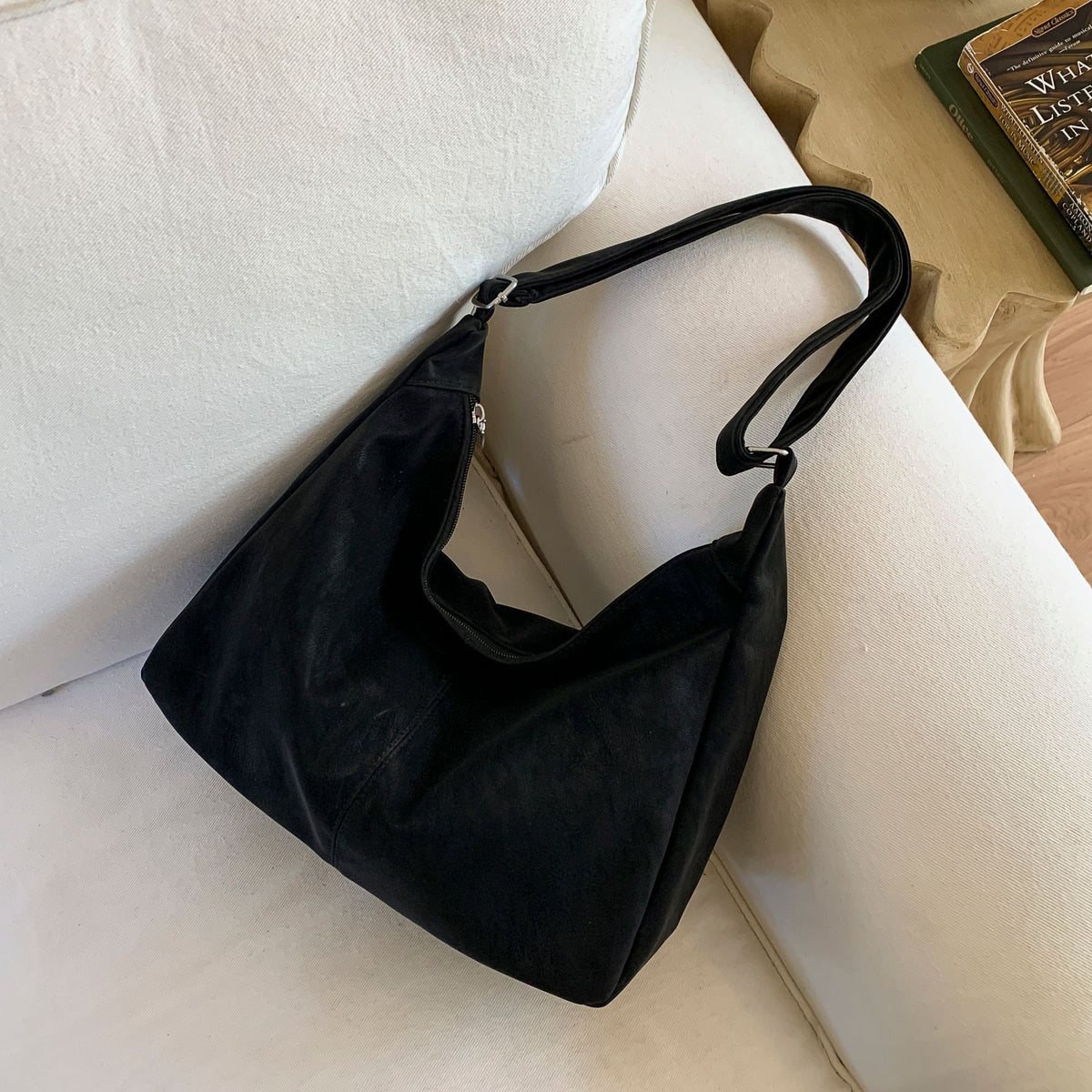 Elegante Leder Hobo Tasche