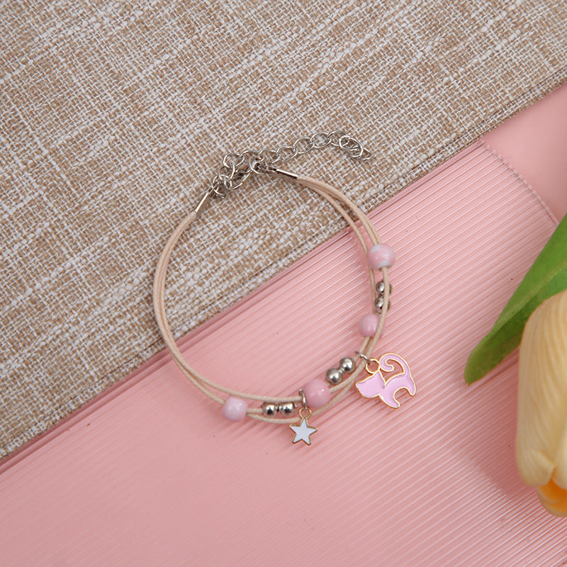 Elegante Einhorn Charm Armband Brehn