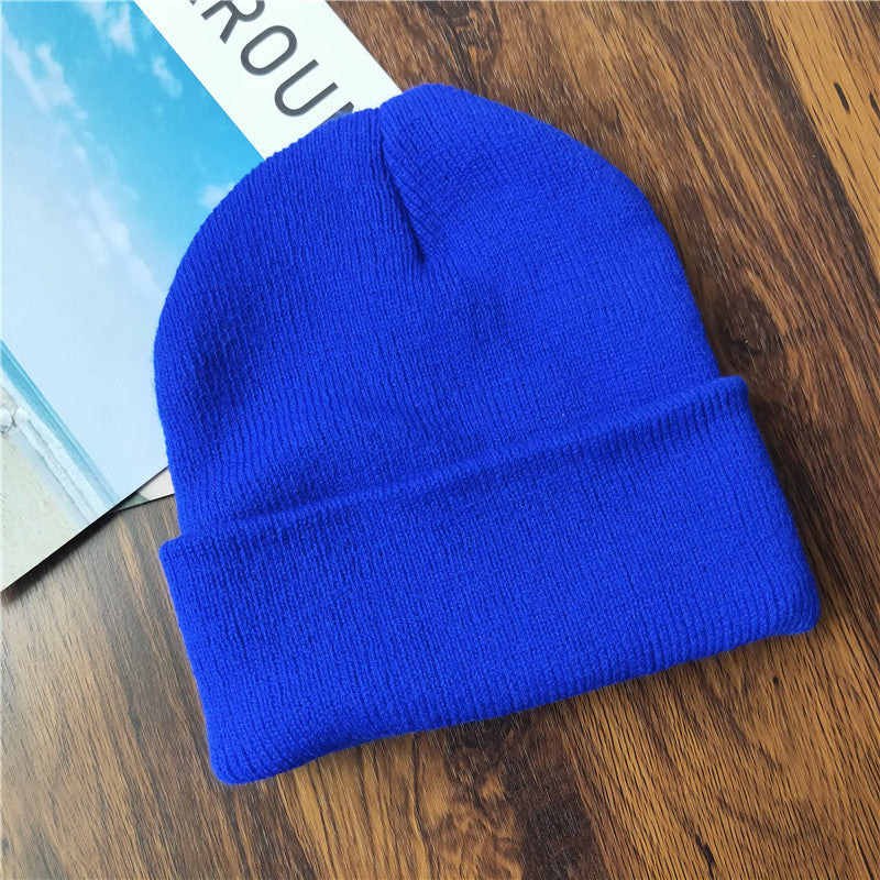 Warme Strickmütze