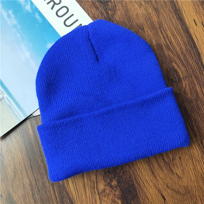 Warme Strickmütze