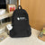 Lässiger leichter bestickter Schulrucksack