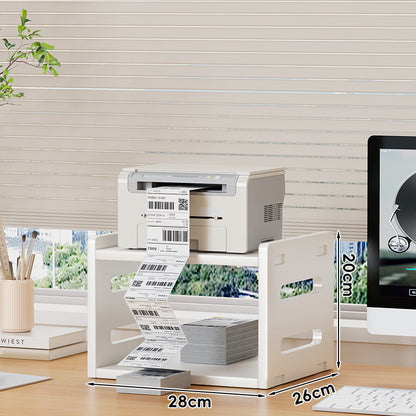 Desktop-Drucker-Ständer-Organizer mit Papierstapel-Regal