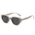 Vintage-inspirierte Übergroße Sonnenbrille