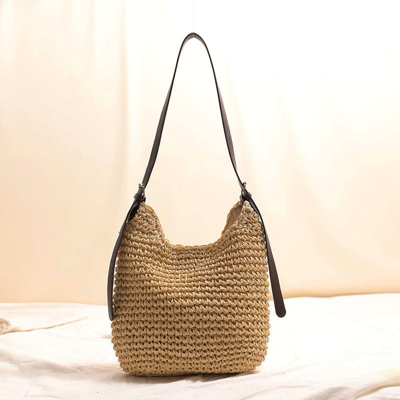 Damen Handtasche mit elegantem geflochtenem Design Brehn