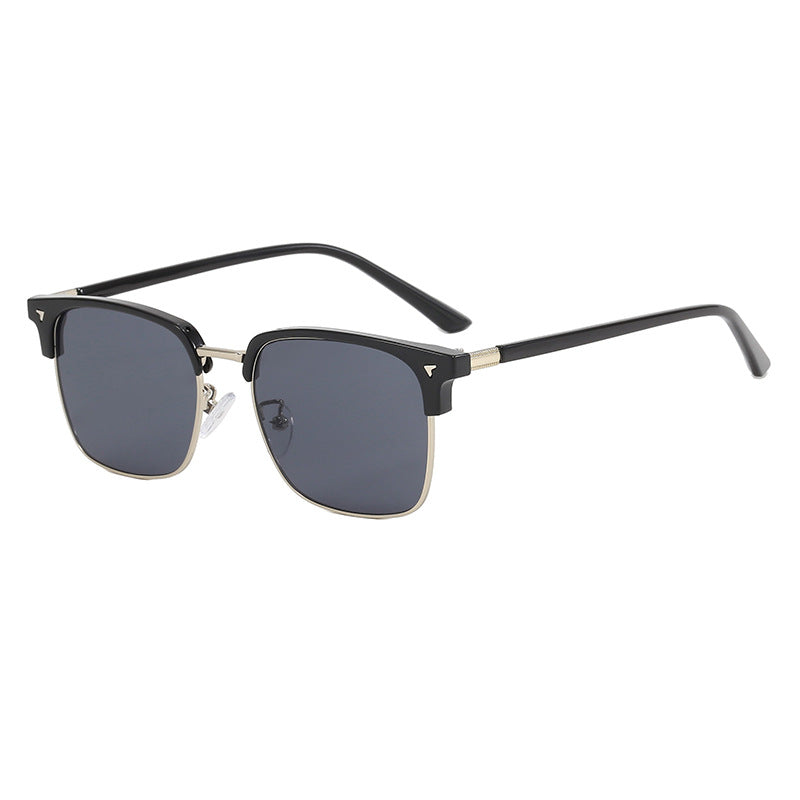Damen elegante quadratische Brille mit leichtem Metallrahmen Brehn