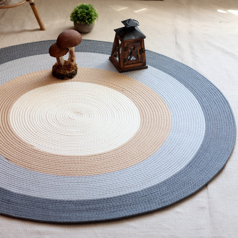 Wunderschöner runder Teppich Brehn