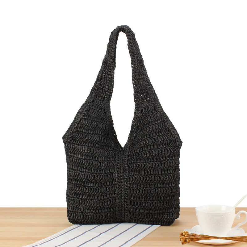 Handgearbeitetes Makramee Shopper Brehn