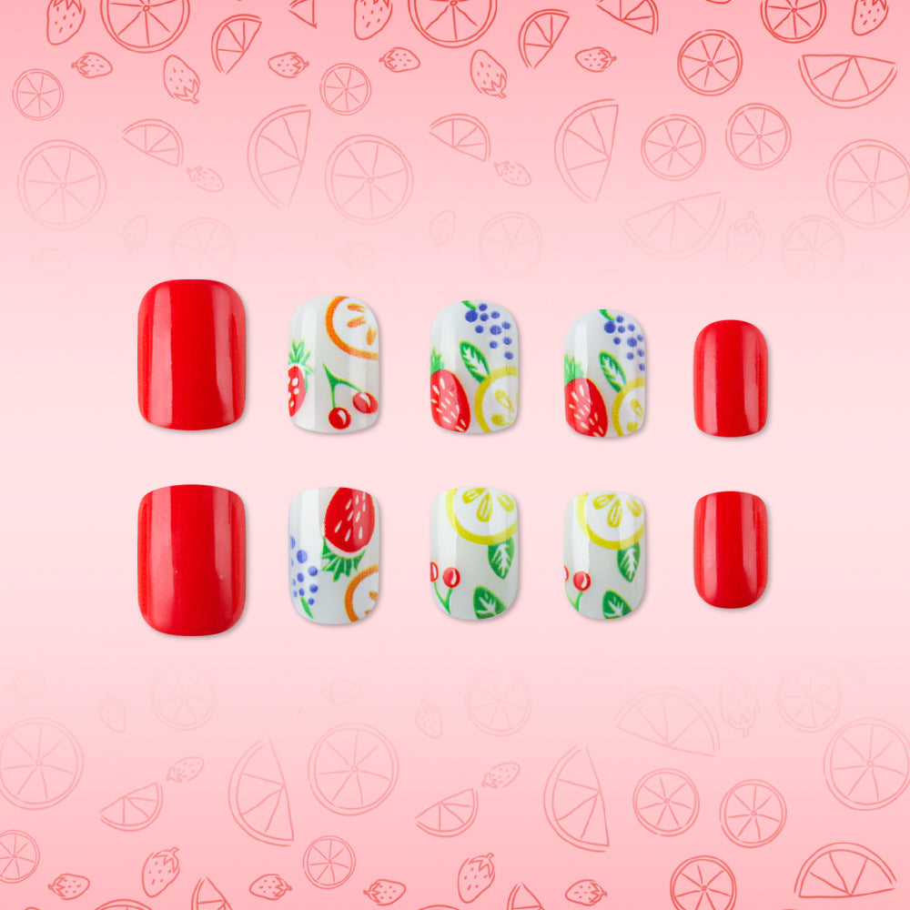 Frucht-Themen Nagelkunst Set Brehn