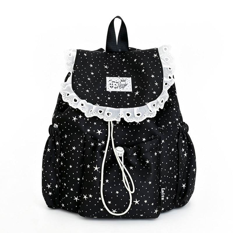 Charmanter Sternmuster-Rucksack Brehn