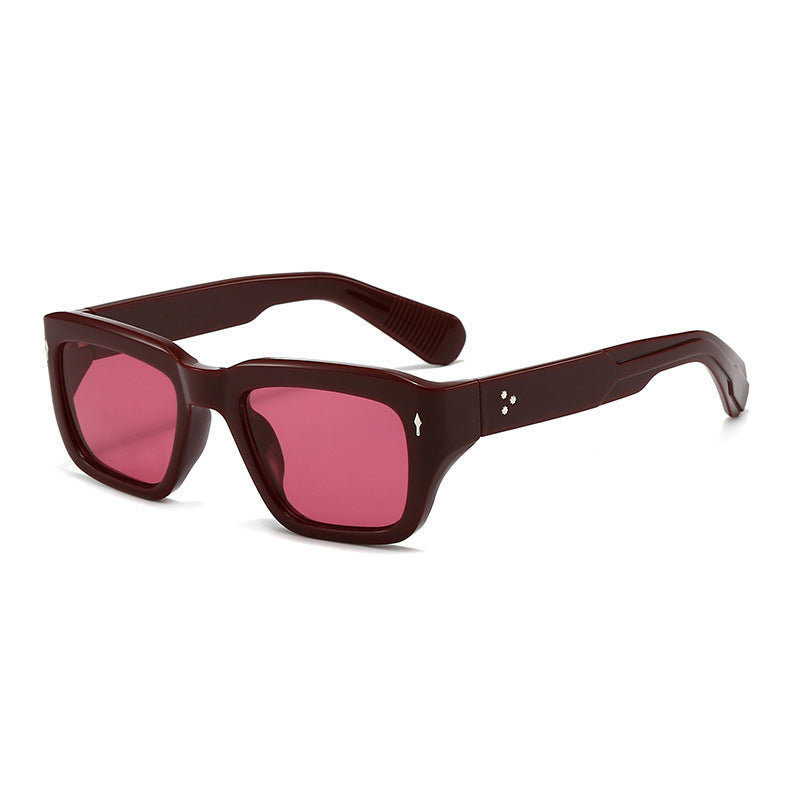 Oversized Vintage Geometric Sonnenbrille Brehn