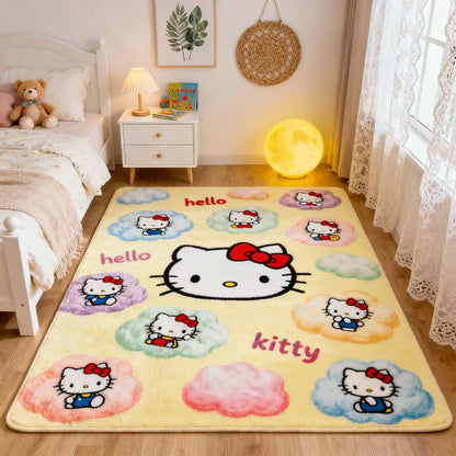 Hello Kitty-Themen Plüsch Fußmatte Brehn