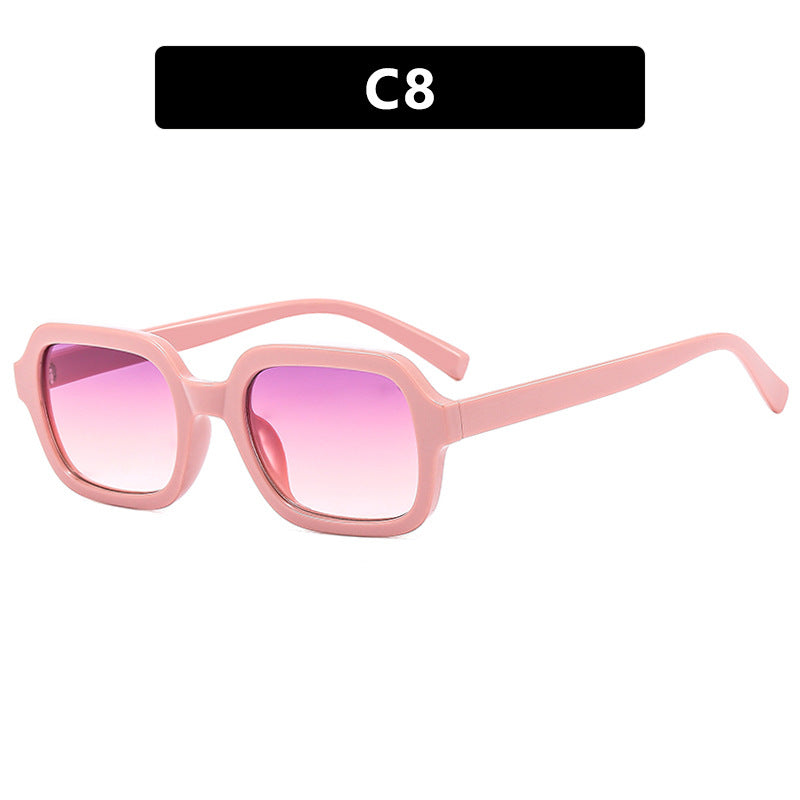 Damen quadratische Sonnenbrille im eleganten Design Brehn