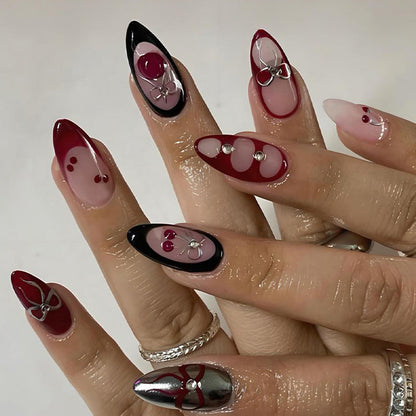 Kunstnagelset mit einzigartigen Designs Brehn