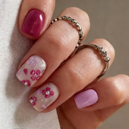 Floral Nail Art Set Brehn