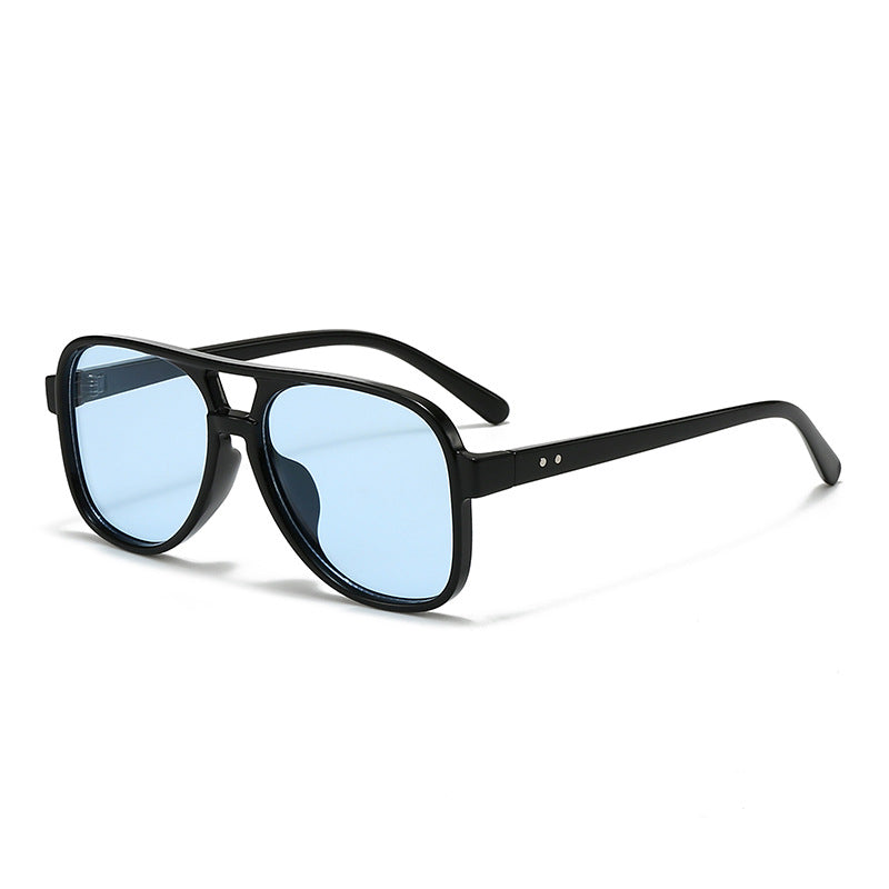 Herren Übergroße Transparente Quadratische Brille Brehn