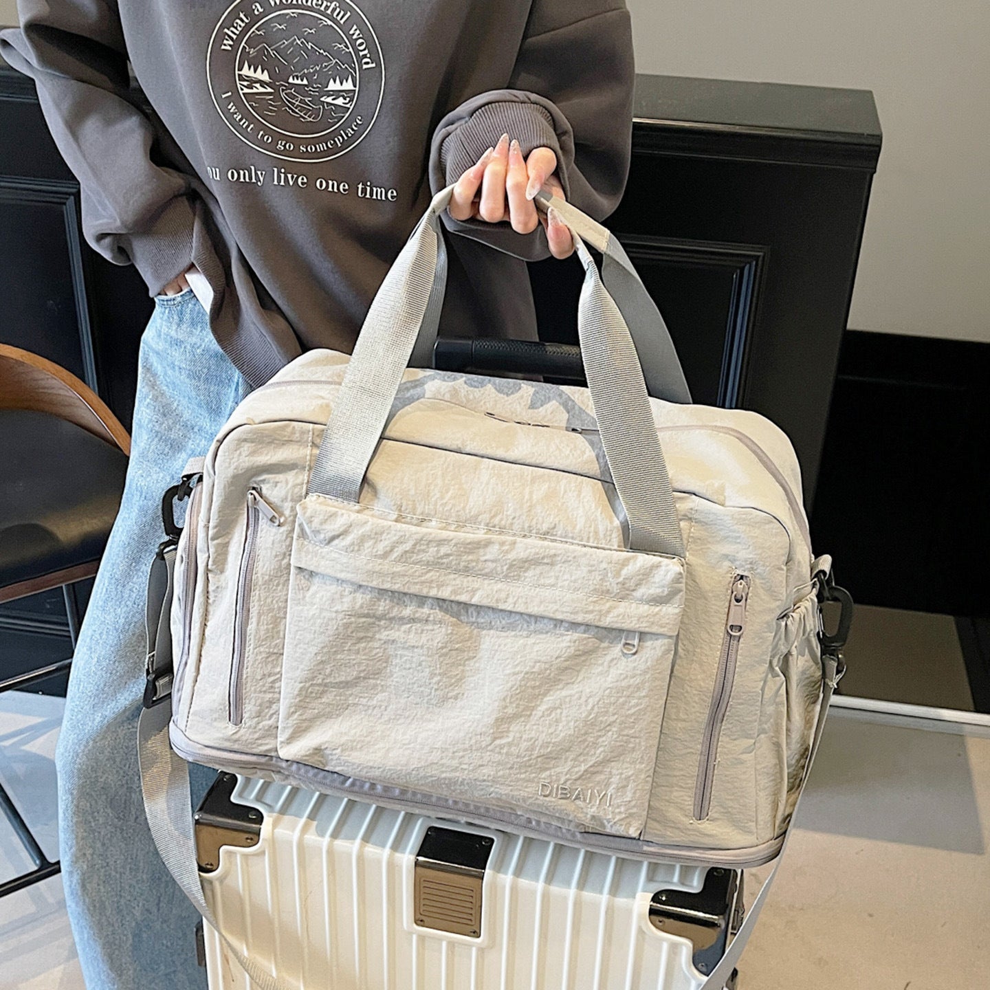 Vielseitige Reise-Duffle-Brehn