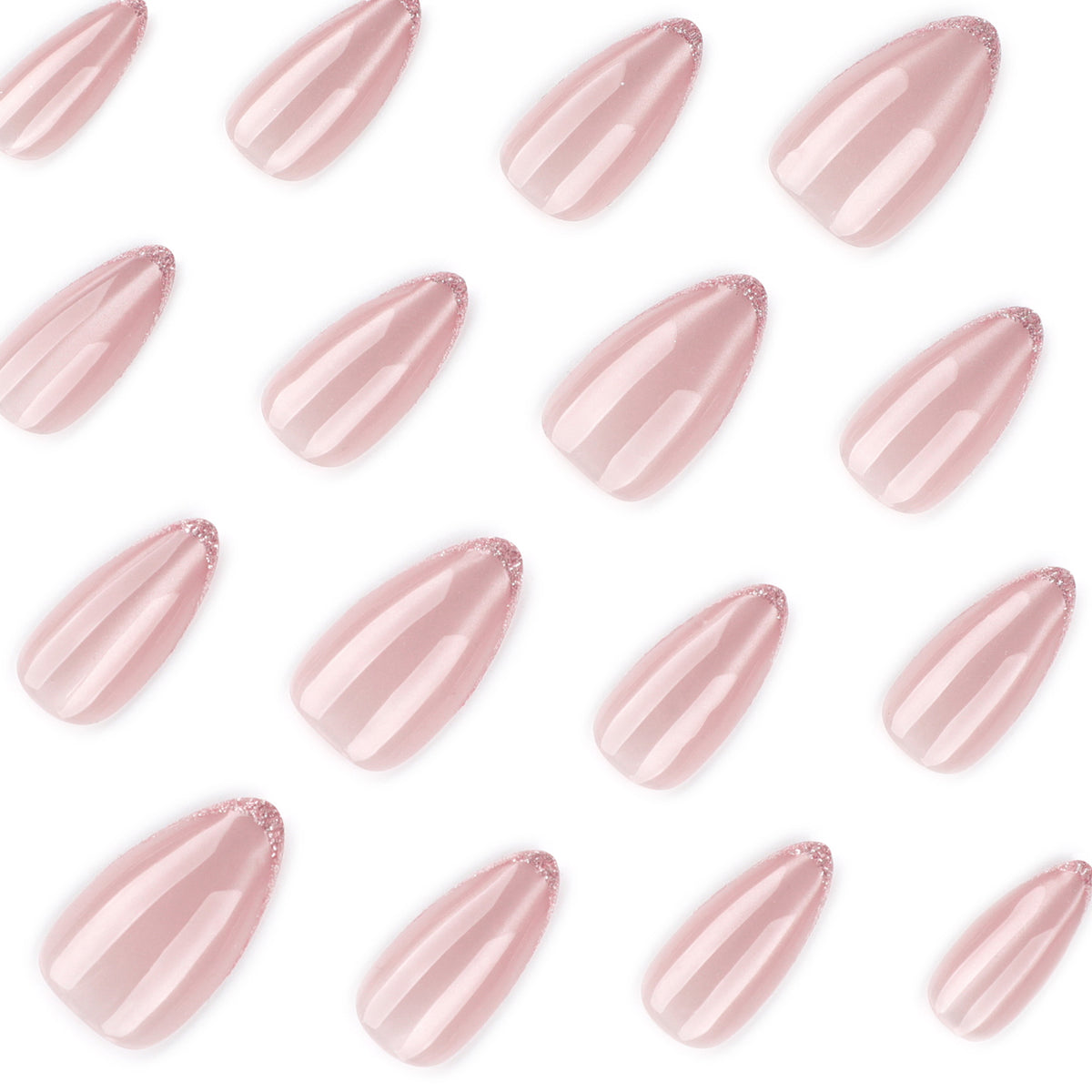 Kunstvolle Stiletto-Nägel mit elegantem Ombre-Muster Brehn