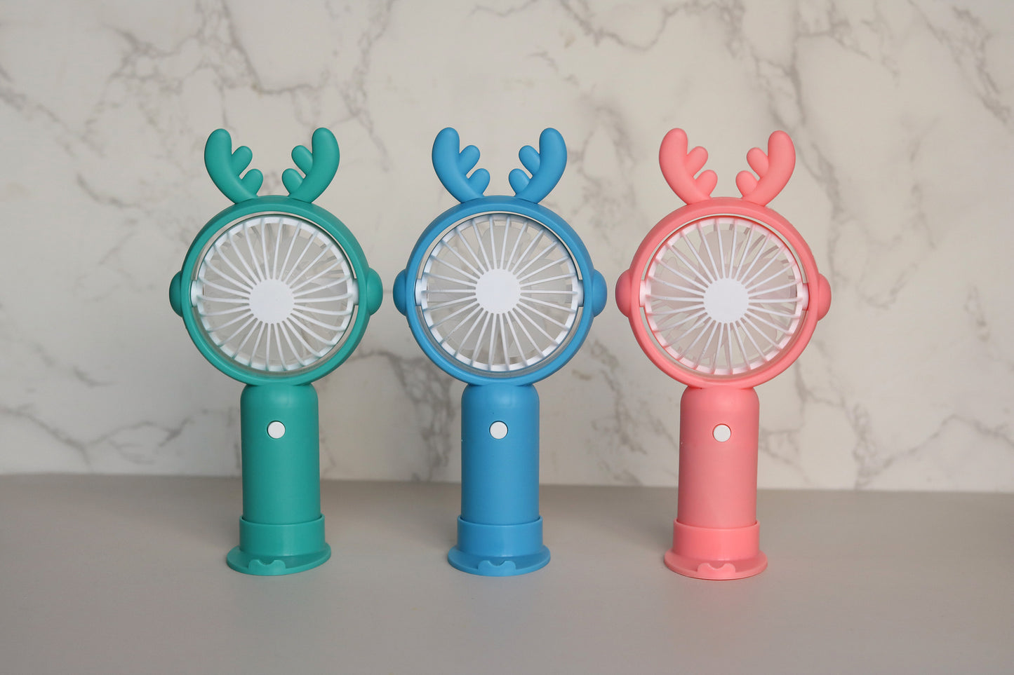 Unisex Tragbarer Mini-Ventilator mit ergonomischem Design und Tierohren Brehn