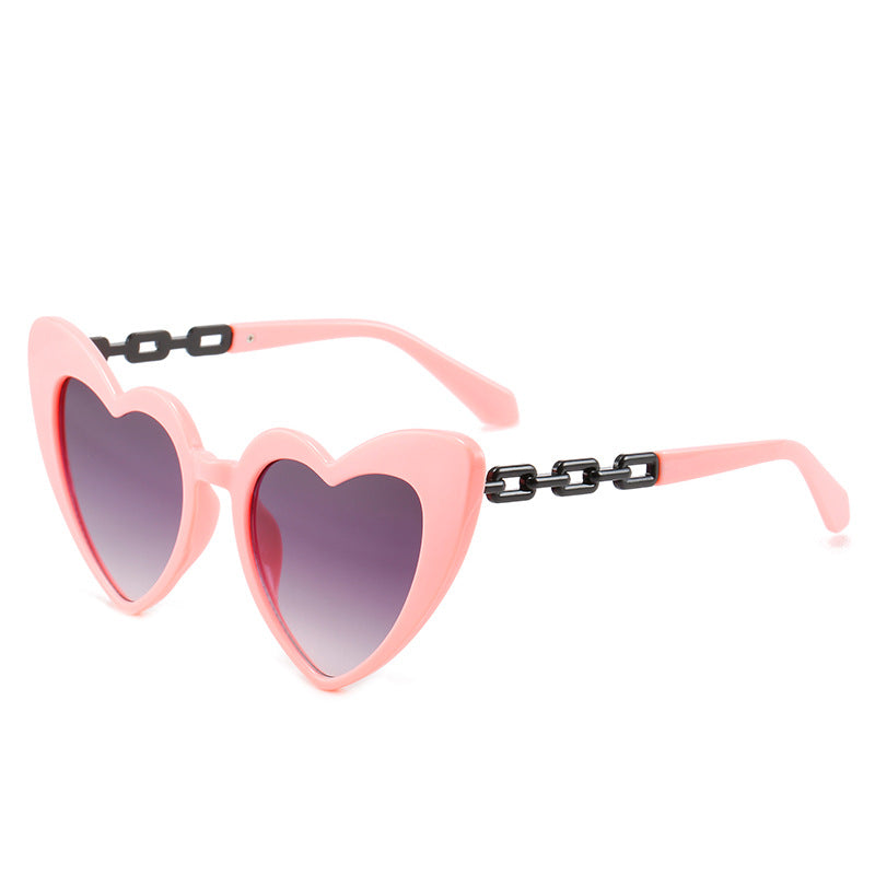 Damen Herzförmige Sonnenbrille Brehn
