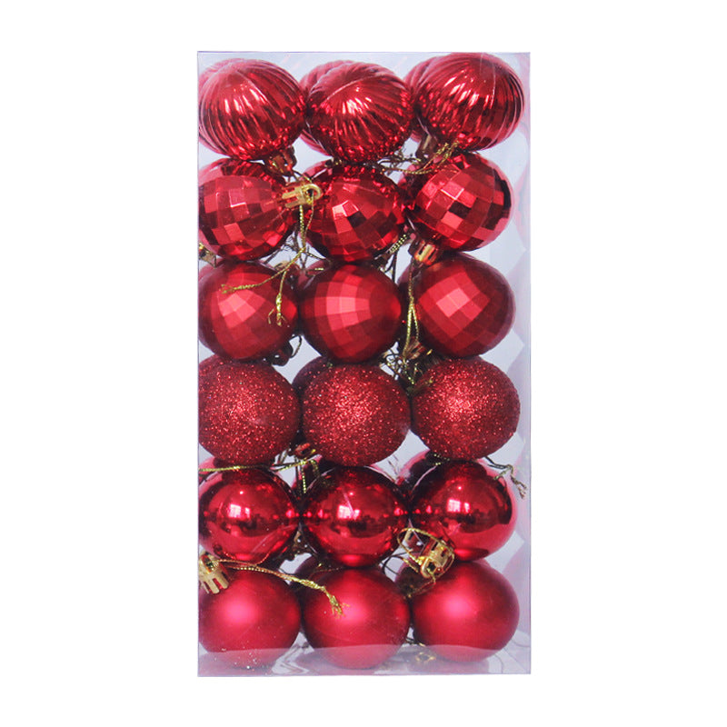 Dekorative Weihnachtsbaumkugeln Set Brehn