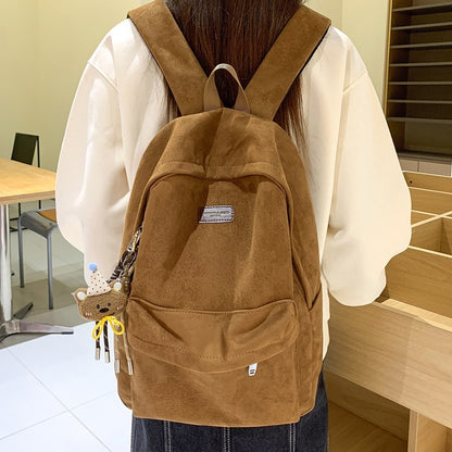Stylische Wildleder-Rucksack Brehn
