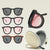Damen modische Sonnenbrille mit innovativem Schildpatt-Design Brehn