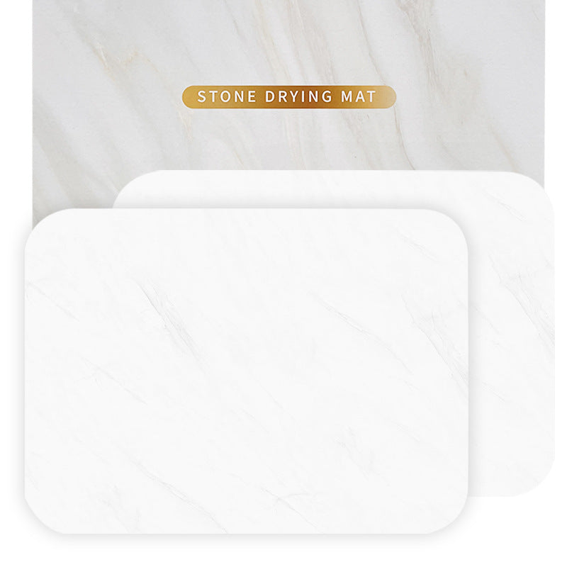 Luxuriöse Marmor Design Trocknungsmatte