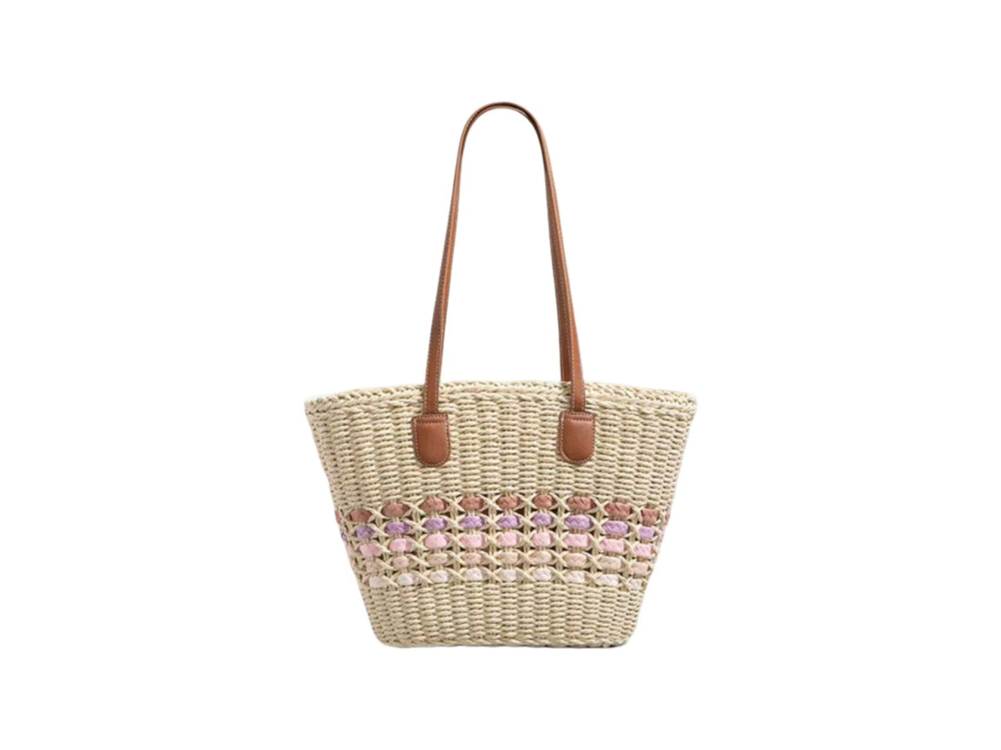 Handtasche Aus Hochwertigem Geflochtenem Material Brehn