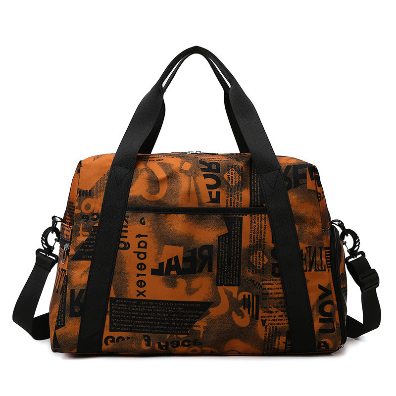 Sportliche Reisetasche mit Verspieltem Elefantenmuster Brehn