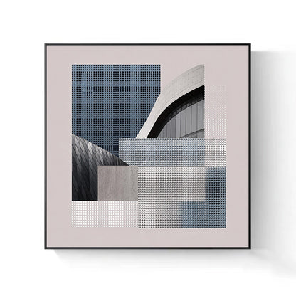 Moderne geometrische Wandkunst Druck