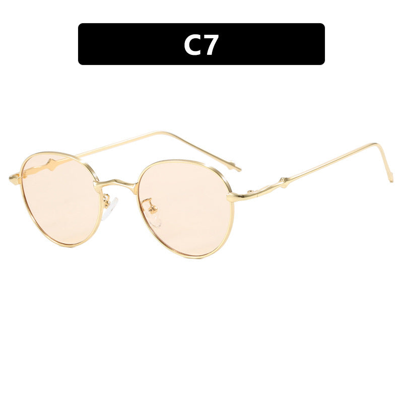 Damen elegante Sonnenbrille im modischen Ovale-Design Brehn
