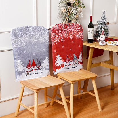 Festliche Stuhlüberzüge mit Weihnachtsmotiven Brehn