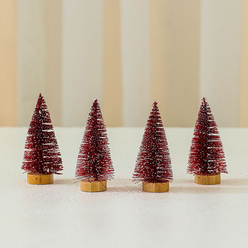 Miniatur Weihnachtsbaum Figuren Set Brehn
