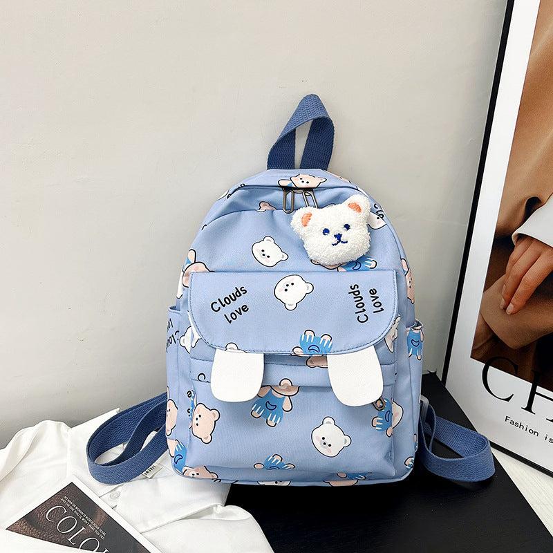 Niedlicher Plüschbär-Mini-Rucksack Brehn