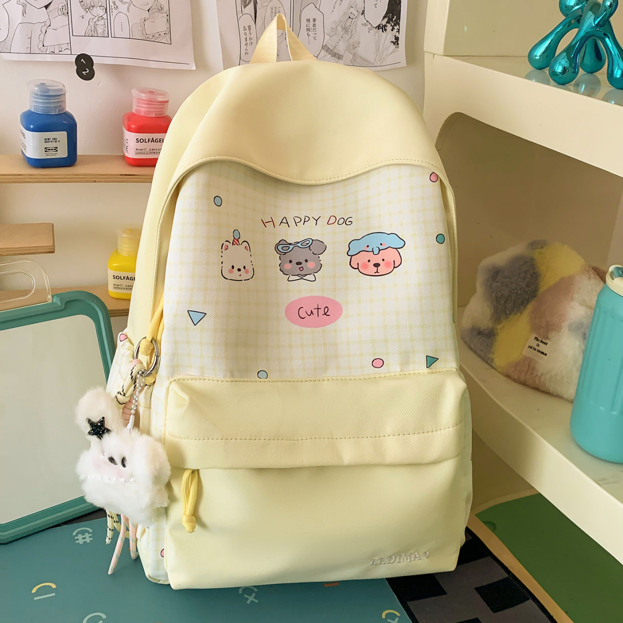Niedlicher Illustrierter Tier-Rucksack
